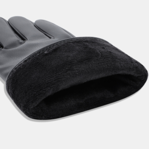 1 Paire De Gants Pour Femmes En Pu Avec Nœud Papillon h5 Image4