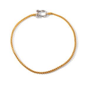Collier À Maillons En Acier Inoxydable Étanches, Forme En U, Couleurs Assorties (1 Pièce) h5 