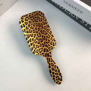 Brosse À Cheveux Coussin En Acétate Imprimé Léopard (1 Pièce) h5