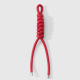 Un cordon en cuir rouge Image8