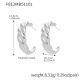 F812 - Boucles d'oreilles en acier Image6
