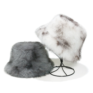 Chapeau De Pêcheur Rétro En Peluche À Dégradé De Couleurs (1 Pièce) h5 Image4