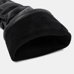 1 Paire De Gants Rétro Unis En Pu Pour Femmes h5 Image4