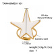 TXA460 - Bague en or taille 7 Image3