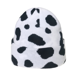 Bonnet Tricoté À Rayures Zèbres Rétro (1 Pièce) h5