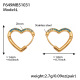 F649 - Boucles d'oreilles en zircon bleu foncé - Grande taille Image13