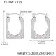 F624 - Boucles d'oreilles en acier Image2