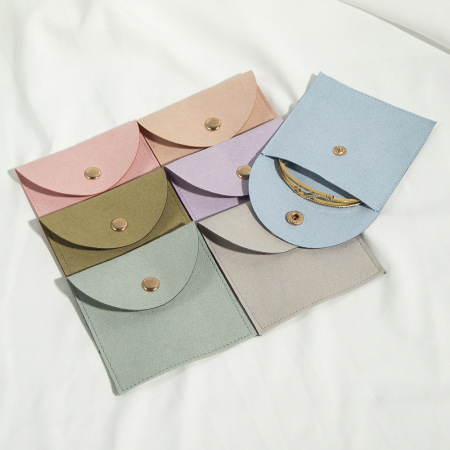 Pochette à bijoux enveloppe à fermoir incurvé (1 pièce) 2