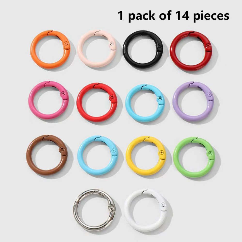 1 Paquet De Composants Pour Porte-Clés À Monter Soi-Même 