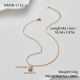 Collier en or et zirconium blanc Image7