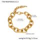 TXE465 - Bracelet doré 18,5 + 6 cm Image4