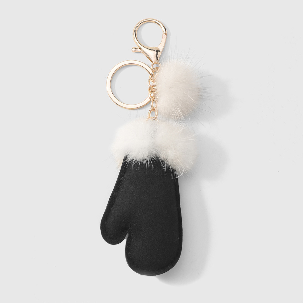 Porte-Clés Mini Gants En Peluche (1 Pièce) 