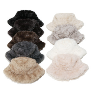 Chapeau De Pêcheur En Peluche Unie (1 Pièce) h5 Image3