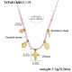 TXP481 - Collier de perles roses 42+5 cm Image4