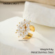 Bague en perle/Taille unique