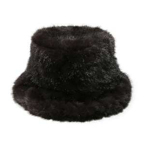 Chapeau De Pêcheur En Peluche Unie (1 Pièce) h5 