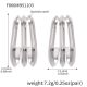 F866 - Boucles d'oreilles en acier Image14