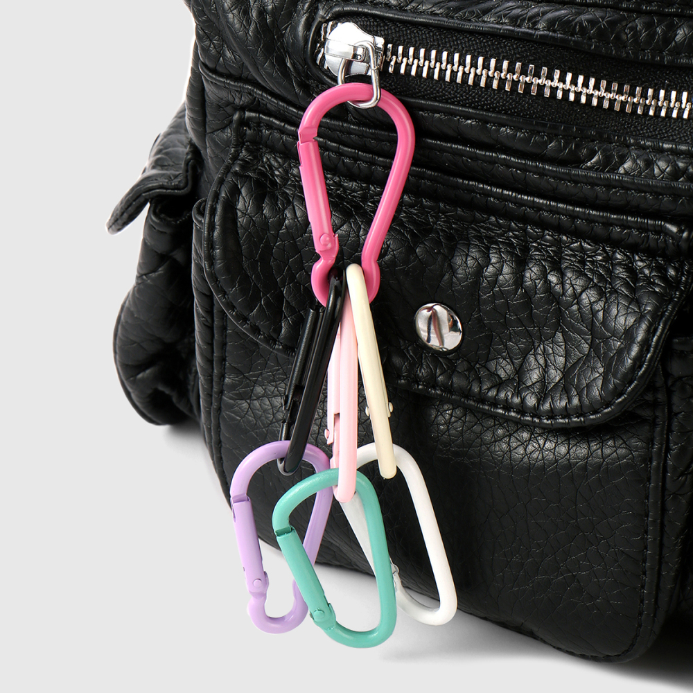 1 Paquet De Boucles De Randonnée En Alliage Et Boucles Porte-Clés À Monter Soi-Même h5Image4
