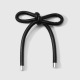 1 accessoire nœud papillon noir 