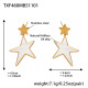 TXF460 - Boucles d'oreilles en or 