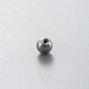 1 Perle Ronde En Acier Inoxydable 316 Étanche, Couleur Unie, Pour Boucle D'Oreille. h5 