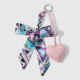 1 porte-clés coeur rose Image3