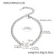 Bracelet en acier coloré RE021-S avec lettre Image42