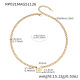 Collier en or avec lettre RP021-D Image3