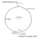 Collier en acier avec lettre RP021-R Image26