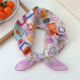 22 Coton - Circuit Géométrique Violet Image22