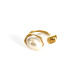 Bague en or et perle large/N° 8 Image6