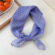 8 Coton - Cadre à pois violets et verts Image8