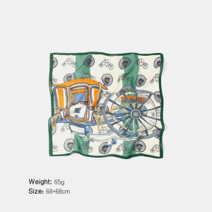 1 Bandana Classique En Polyester À Motif Calèche h5 