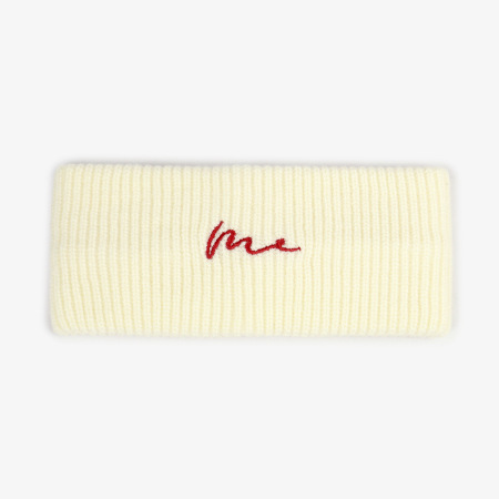 1 bandeau pour cheveux femme en laine, motif lettres, collection simple et décontractée 2