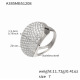 A385 - Bague en zircon couleur acier Image4