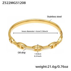 Bracelets Pour Femmes En Acier Inoxydable Doré, Délicats, Imperméables Et Anti-Ternissement h5 