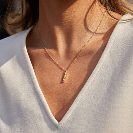 Colliers pendentifs pour femmes en acier inoxydable léger, imperméable et anti-ternissement, couleur or, en forme de goutte