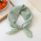 16 Coton - Carreaux horizontaux et verticaux Vert Image16