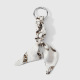 Un porte-clés blanc cassé Image5