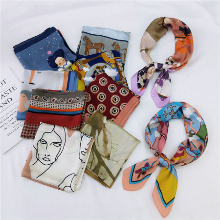 Bandana pour femme en polyester à motifs quotidiens 2