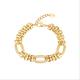 E301 - Bracelet doré 17+3 cm