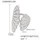 A386 - Bague en zircon couleur acier Image2