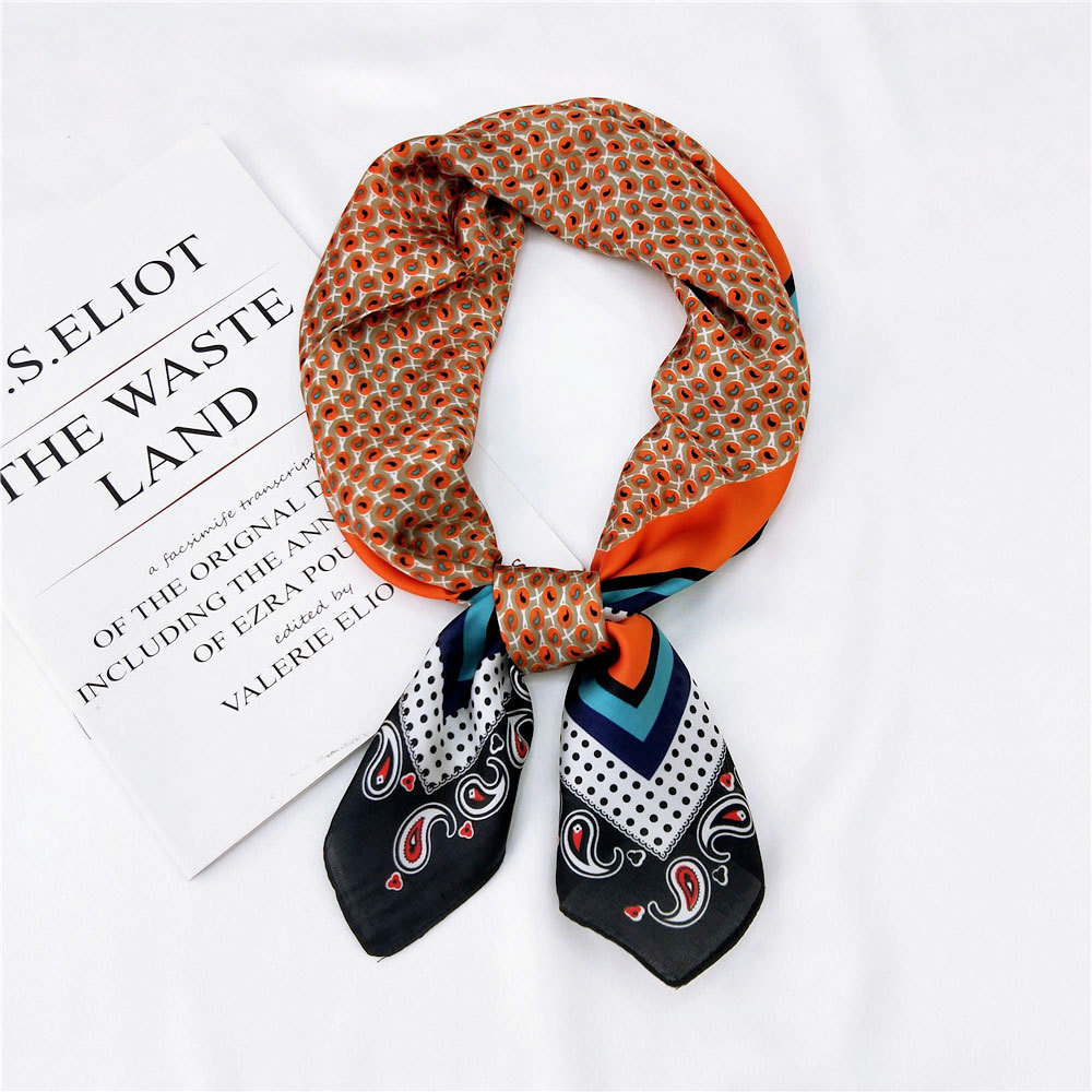 Bandana Pour Femme En Polyester À Motifs Quotidiens 