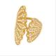 A386 - Bague en or et zircon 