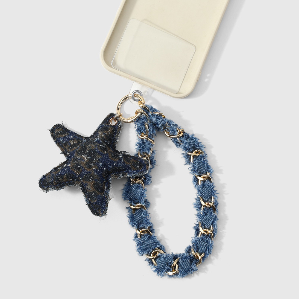 Chaîne De Téléphone Pour Femme En Polyester À Motif Léopard Et Carreaux De La Série Tannin Image5