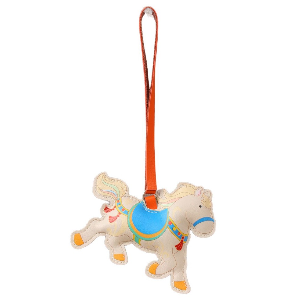 Porte-Clés Miniatures En Polyuréthane Pour Femme, Motif Poney, De La Série Simple Image5