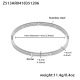 Bracelet en acier Z513 Image4