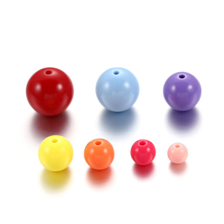Perles acryliques unies à faire soi-même au quotidien 2