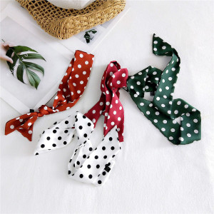 Bandana Tendance À Pois Colorés En Polyester Pour Femme h5 Image3