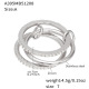 A395 - Bague en acier, modèle A Image3